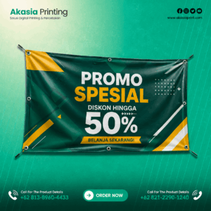 Cetak Spanduk Flexy China 280 gsm