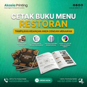 Cetak Buku Menu