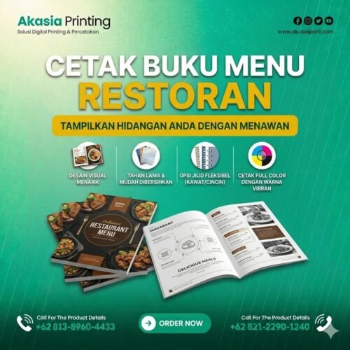 Cetak Buku Menu