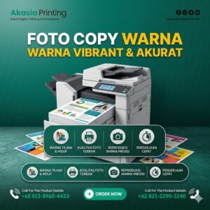 Foto Copy Warna