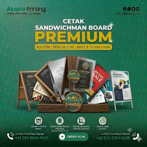 Cetak Sandwichman Board