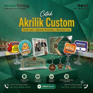 Cetak Akrilik Custom