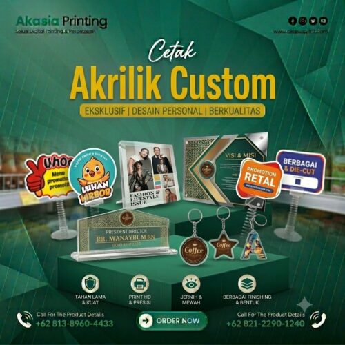 Cetak Akrilik Custom