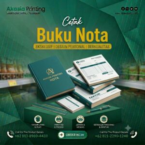 Cetak Buku Nota