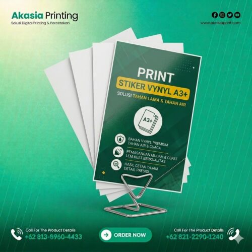 Print Stiker Vynil A3+